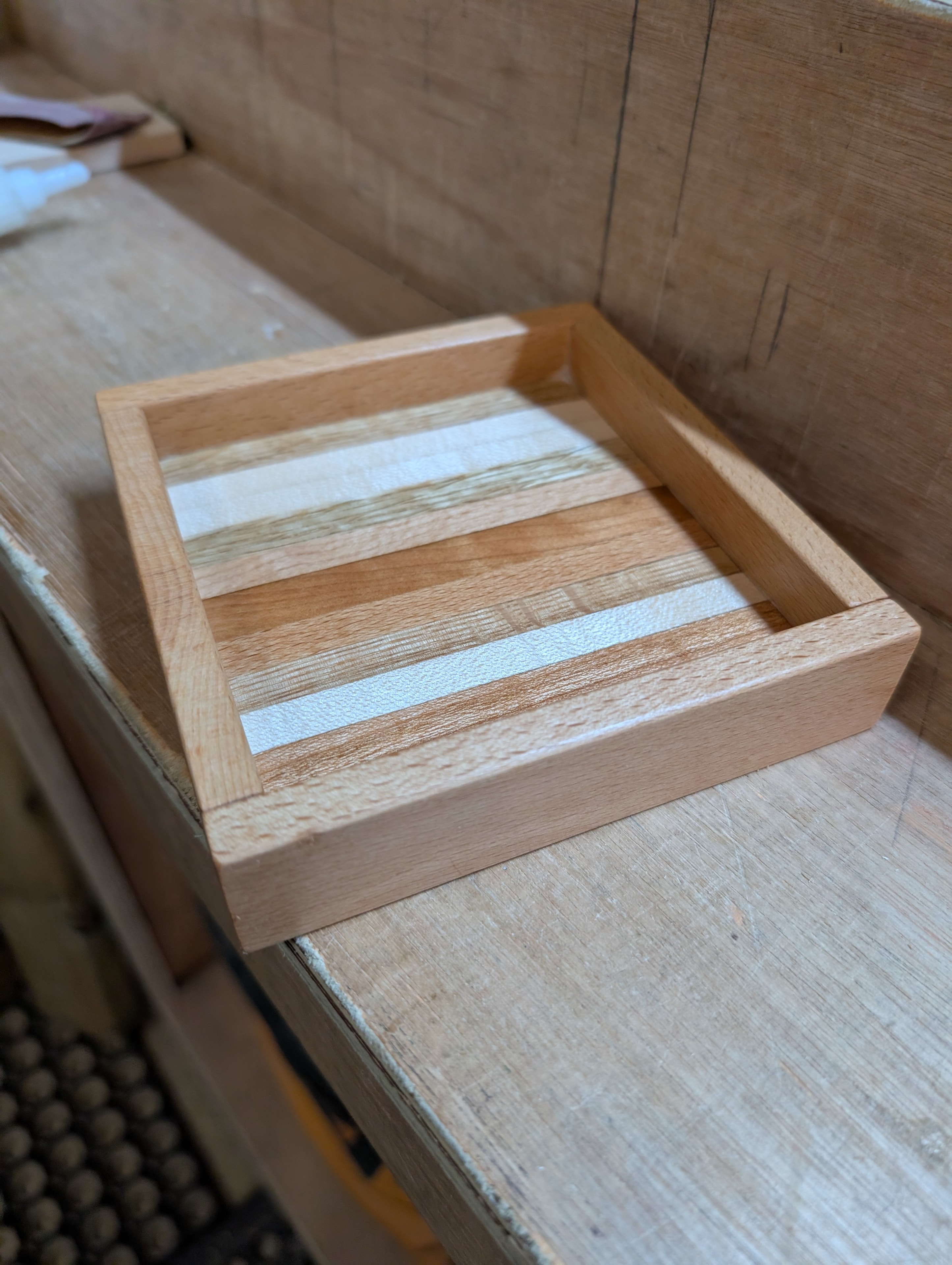 Handcrafted Hardwood Dice Tray